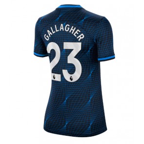 Chelsea Conor Gallagher #23 Udebanetrøje Dame 2023-24 Kort ærmer